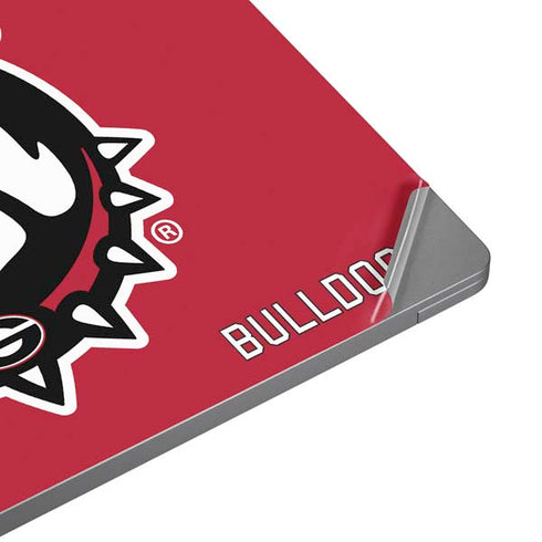University of Georgia Bulldogs Logo Universal Laptop 16.6in (13.4 x 9.7in) Skin